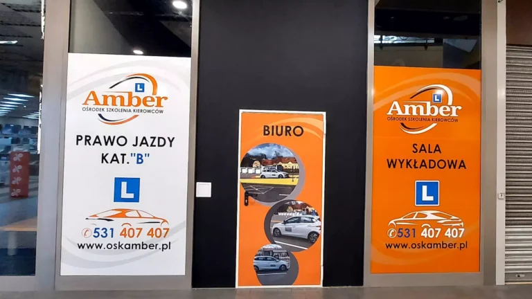 AMBER Driving School Training Room in Slupsk city - Driving course - Gallery Slupsk