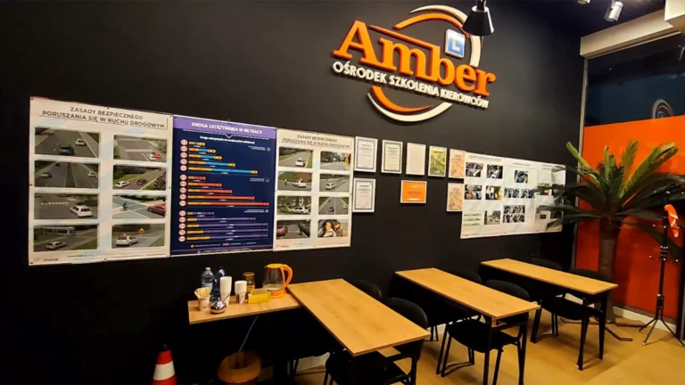 AMBER Driving School Training Room in Slupsk city - Driving course - Gallery Slupsk